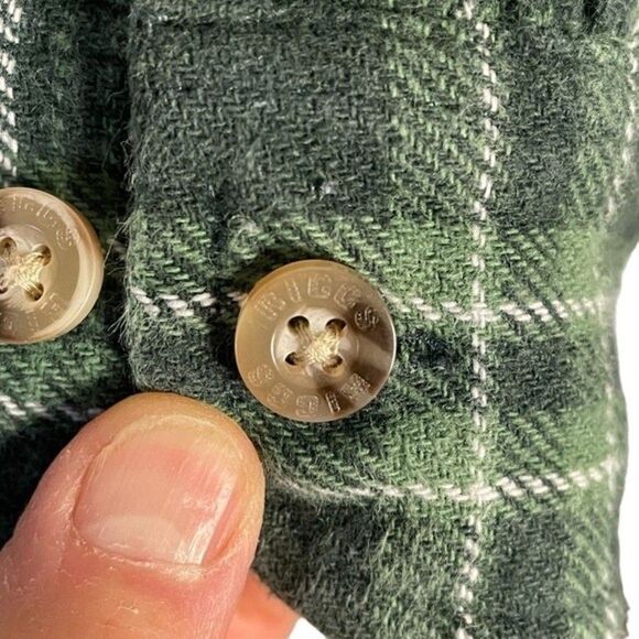 Wrangler Riggs Workwear Long Sleeve Heavy Flannel Shirt Shacket Size XL - Picture 6 of 9